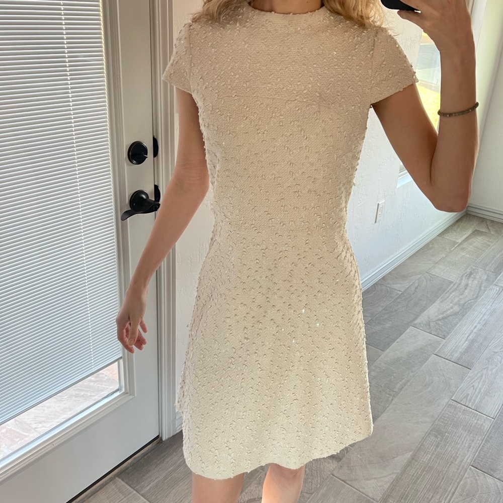 Vince Camuto Dress Cream Color Size 8